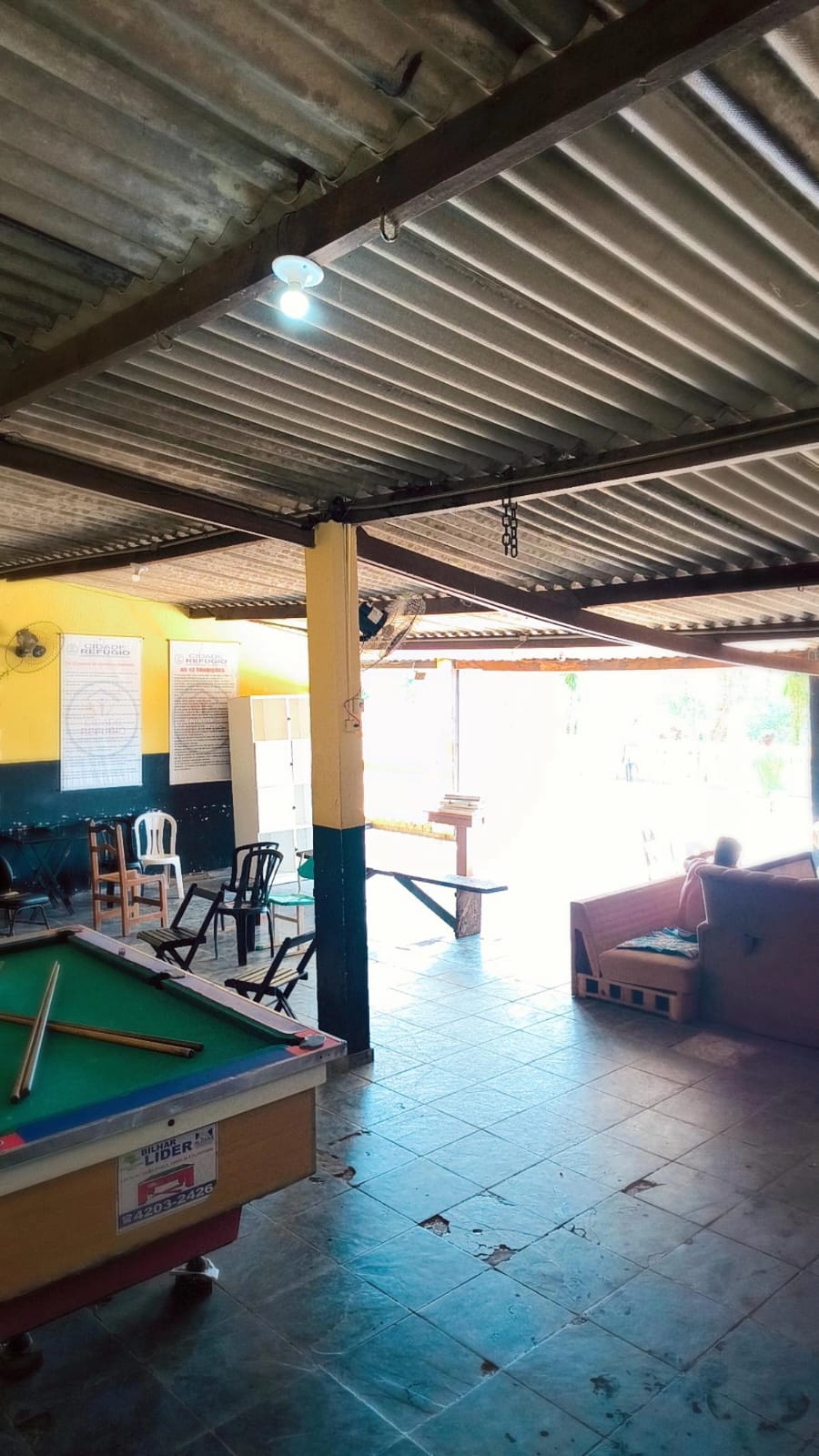 Área de lazer e recreação